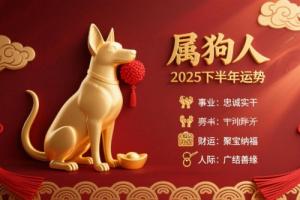 2025年屬狗人下半年運(yùn)勢如何